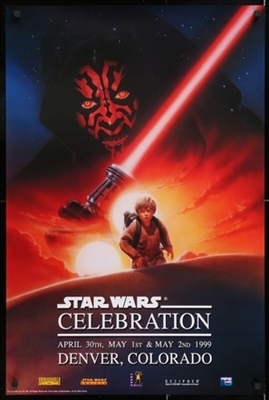Star Wars: Episode I - The Phantom Menace movie posters (1999) metal framed poster