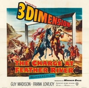 The Charge at Feather River movie posters (1953) canvas poster