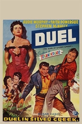 The Duel at Silver Creek movie posters (1952) canvas poster