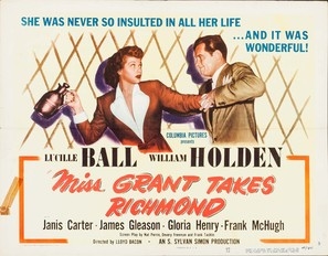 Miss Grant Takes Richmond movie posters (1949) mug