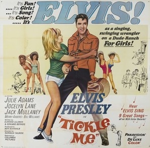 Tickle Me movie posters (1965) wood print
