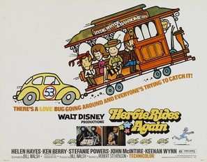 Herbie Rides Again movie posters (1974) canvas poster