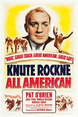Knute Rockne All American movie posters (1940) t-shirt