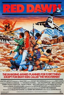 Red Dawn movie posters (1984) puzzle MOV_1785918