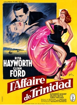 Affair in Trinidad movie posters (1952) Stickers MOV_1787148
