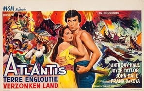 Atlantis, the Lost Continent movie posters (1961) pillow