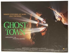 Ghost Town movie posters (1988) canvas poster
