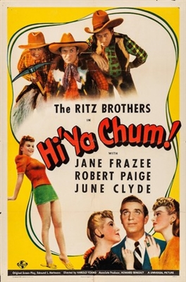 Hi'ya, Chum movie posters (1943) hoodie