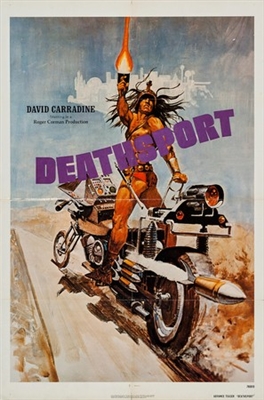Deathsport movie posters (1978) pillow