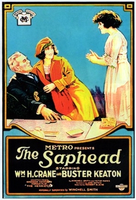 The Saphead movie posters (1920) metal framed poster