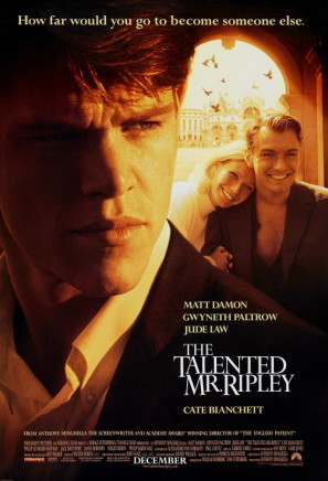 The Talented Mr. Ripley movie poster (1999) poster with hanger