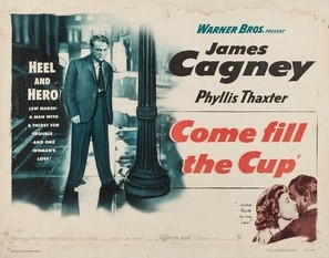 Come Fill the Cup movie posters (1951) canvas poster