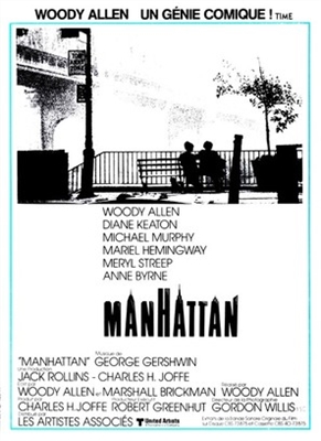Manhattan movie posters (1979) Stickers MOV_1804697
