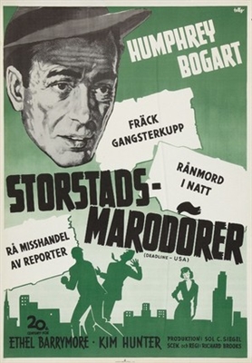 Deadline - U.S.A. movie posters (1952) mug