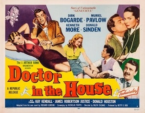 Doctor in the House movie posters (1954) pillow