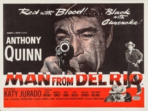 Man from Del Rio movie posters (1956) pillow