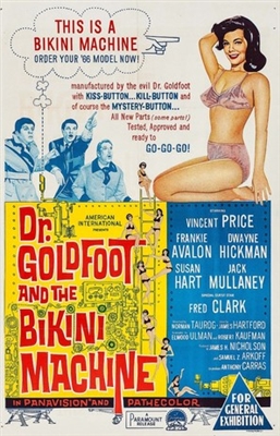 Dr. Goldfoot and the Bikini Machine movie posters (1965) Poster MOV_1808802