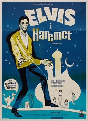 Harum Scarum movie posters (1965) wood print