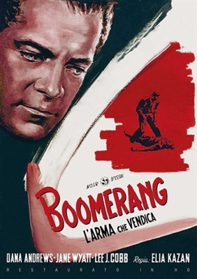 Boomerang! movie posters (1947) pillow