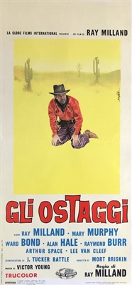 A Man Alone movie posters (1955) wooden framed poster