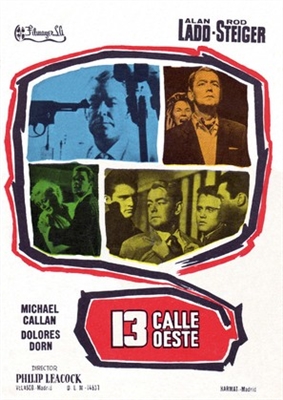 13 West Street movie posters (1962) metal framed poster