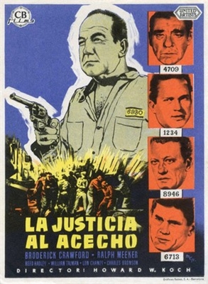 Big House, U.S.A. movie posters (1955) tote bag