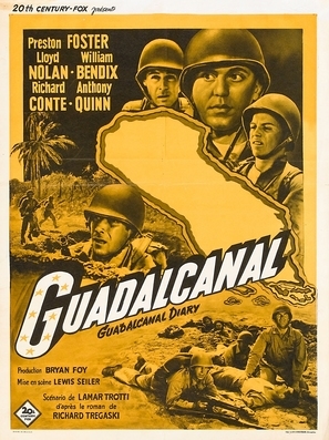Guadalcanal Diary movie posters (1943) puzzle MOV_1821228