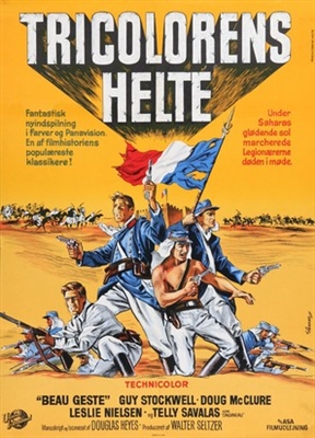 Beau Geste movie posters (1966) poster with hanger