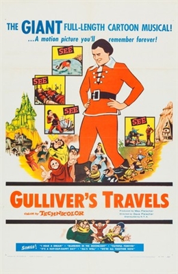 Gulliver's Travels movie posters (1939) tote bag