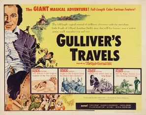 Gulliver's Travels movie posters (1939) wood print