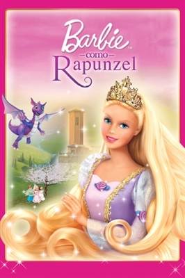 Barbie As Rapunzel movie posters (2002) pillow