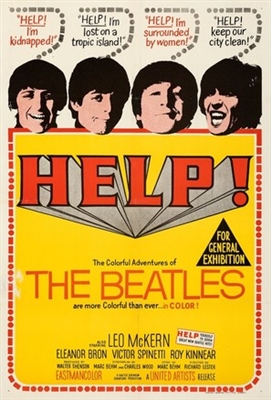 Help! movie posters (1965) puzzle MOV_1827851