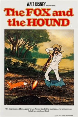The Fox and the Hound movie posters (1981) Stickers MOV_1828522