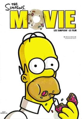 The Simpsons Movie movie poster (2007) Mouse Pad MOV_182b0058