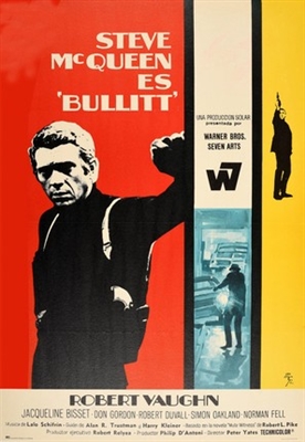 Bullitt movie posters (1968) Stickers MOV_1831293