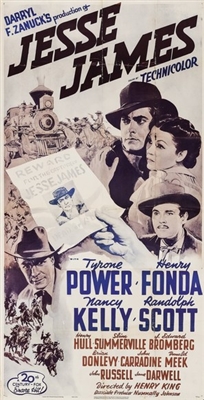 Jesse James movie posters (1939) Stickers MOV_1837152