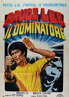 Bruce Against Iron Hand movie posters (1979) wooden framed poster