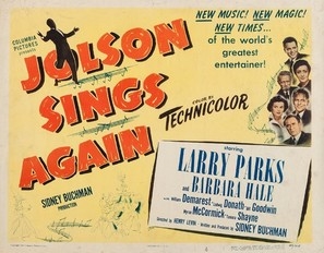 Jolson Sings Again movie posters (1949) poster