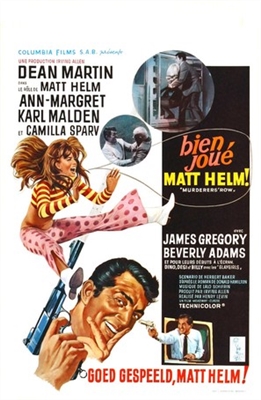 Murderers' Row movie posters (1966) canvas poster