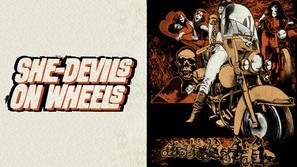 She-Devils on Wheels movie posters (1968) metal framed poster