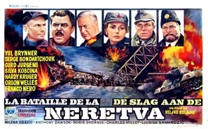 Bitka na Neretvi movie posters (1969) metal framed poster