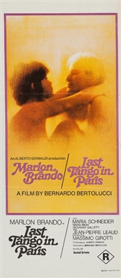 Ultimo tango a Parigi movie posters (1972) metal framed poster