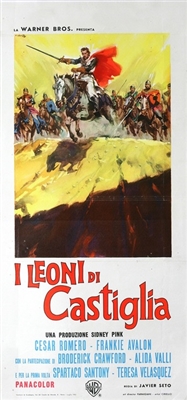 El valle de las espadas movie posters (1963) wood print