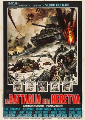 Bitka na Neretvi movie posters (1969) Stickers MOV_1854378