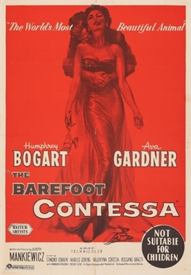The Barefoot Contessa movie posters (1954) puzzle MOV_1854381