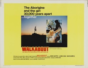 Walkabout movie posters (1971) metal framed poster