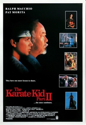 The Karate Kid, Part II movie posters (1986) hoodie