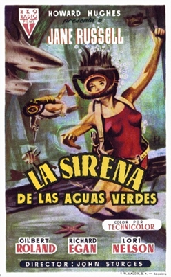Underwater! movie posters (1955) puzzle MOV_1856002