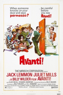 Avanti! movie poster (1972) poster