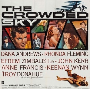 The Crowded Sky movie posters (1960) poster with hanger